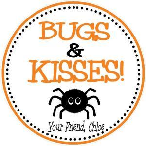 Bugs And Kisses Favor Tag