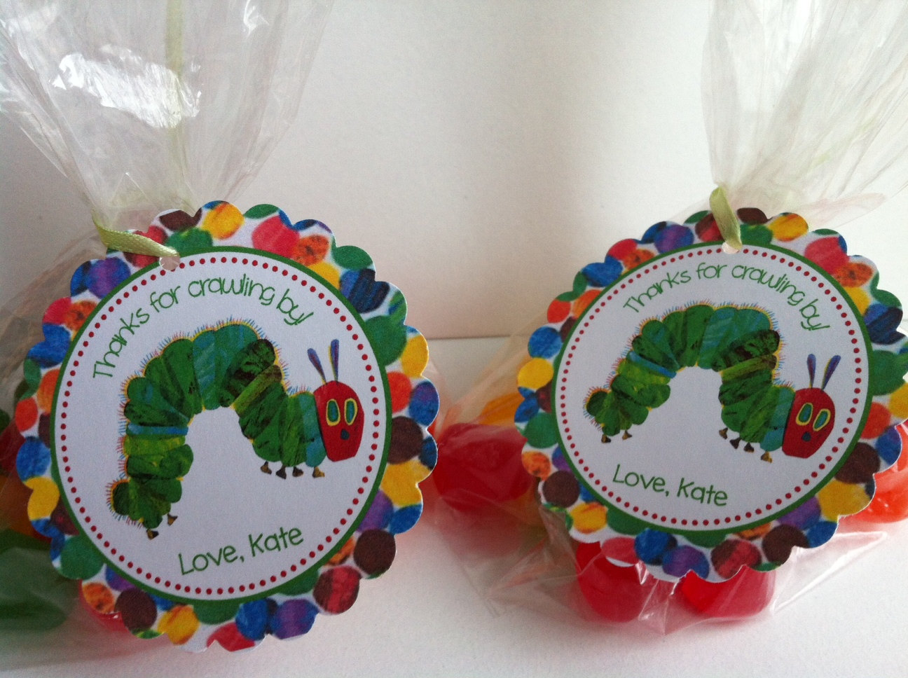 Very Hungry Caterpillar Party Favor Bags on Luulla
